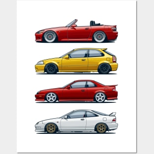 JDM legends Posters and Art